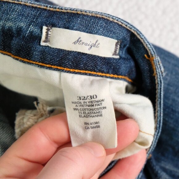 Denim & Supply Ralph Lauren Jeans Mens 32X30 Blue Straight Stone Wash Retro - Picture 9 of 10